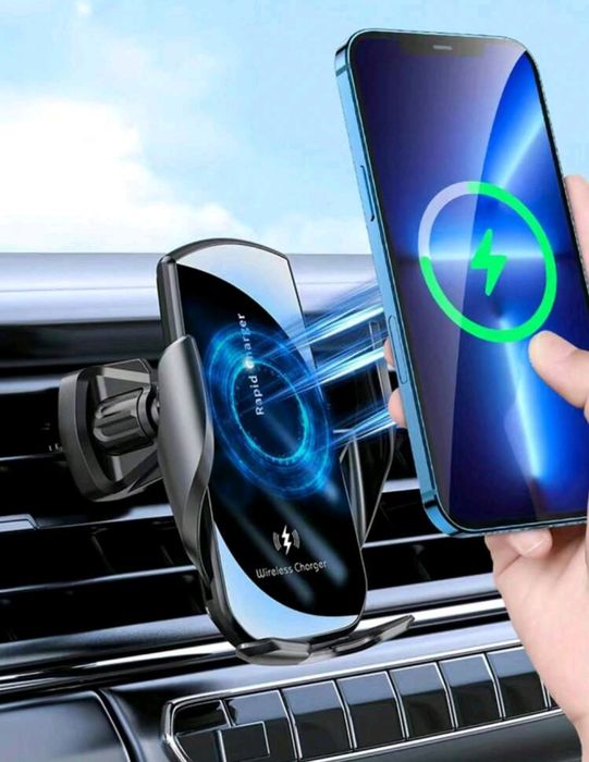 15W бързо безжично зарядно за автомобил