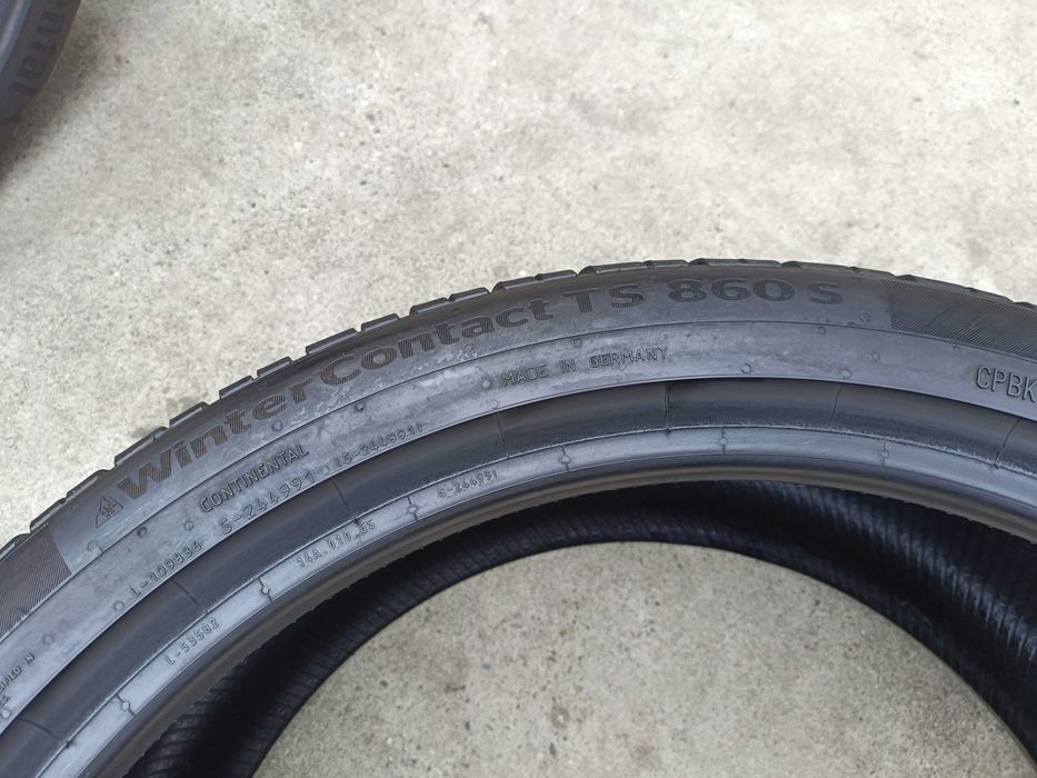 Doua anvelope iarna 265 35 20 continental wintercontact TS 860S 7,8 mm