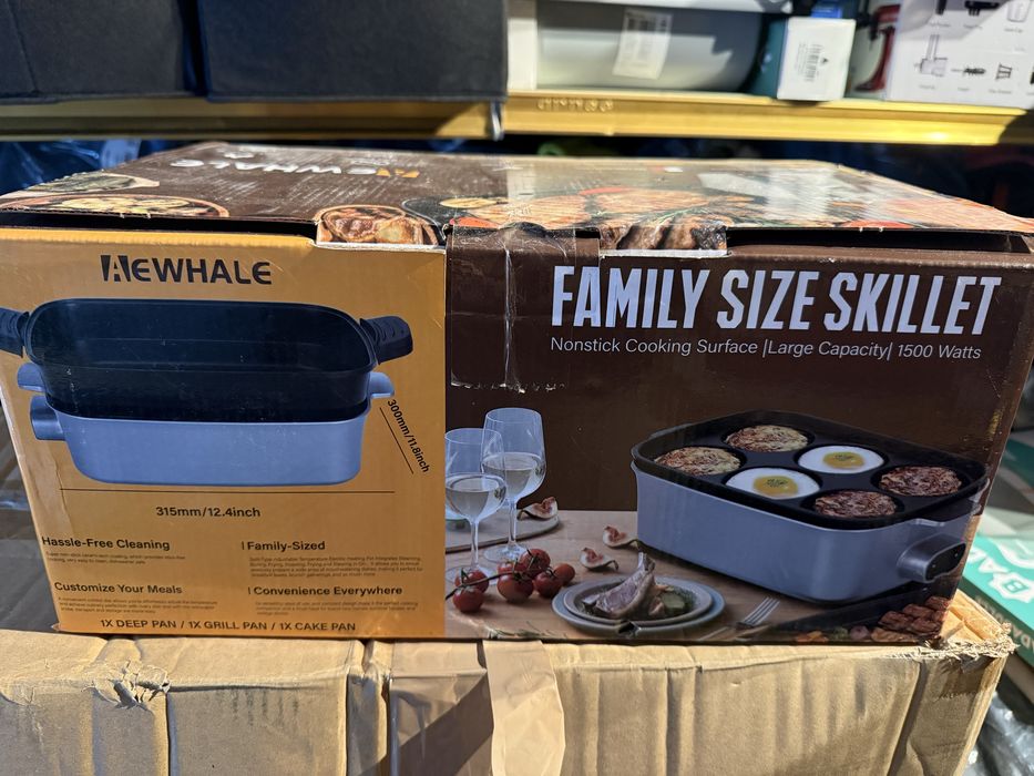 AEWHALE 3-in-1 Multifunctional Electric Grill,Electric