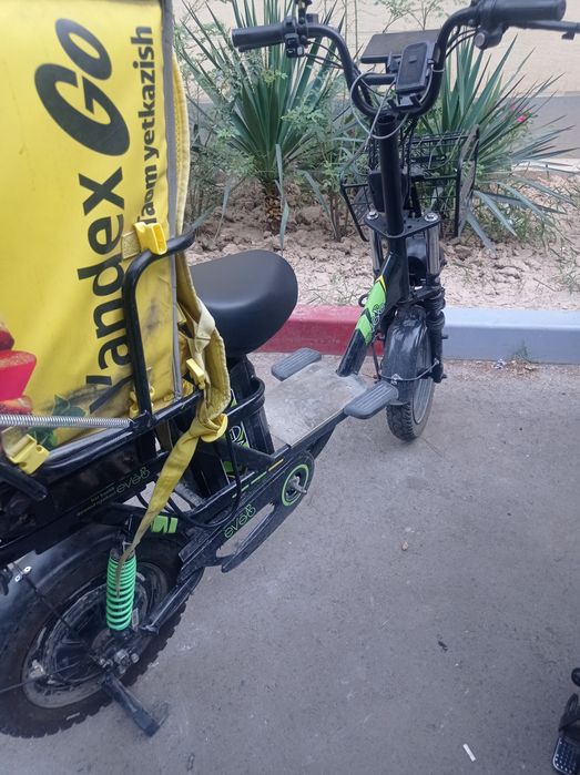 Skuter evelo  4 oy minilgan 7700 km yurgan