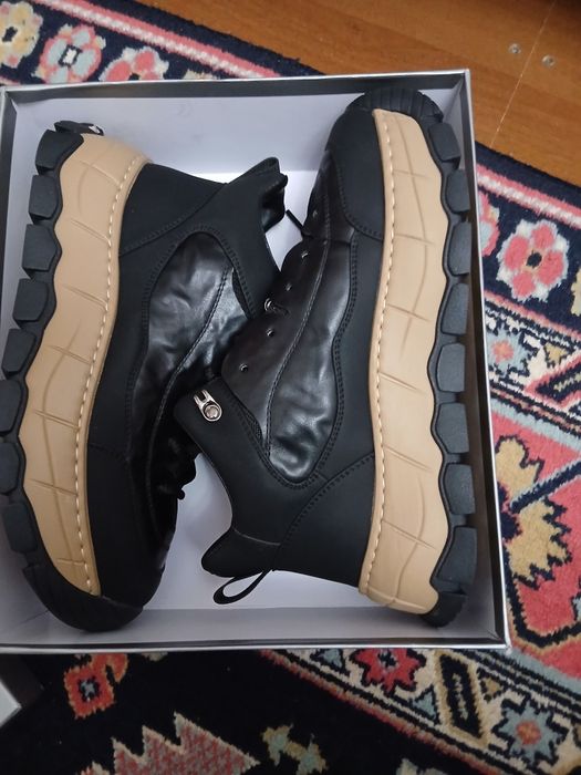 Кросовка  зимни кожа