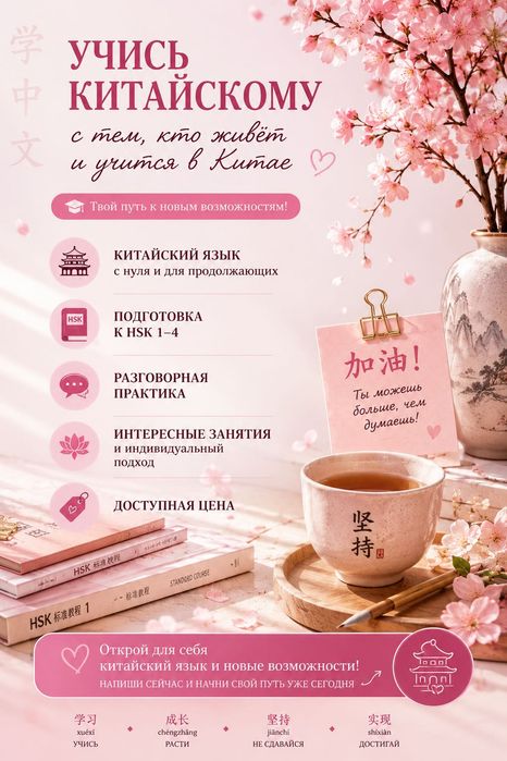 Китайский язык. репетитор китайского языка.Курсы. Подготовка к HSK/Хск