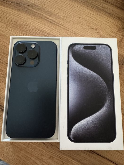 iPhone 15 Pro 128GB като НОВ 95% батерия