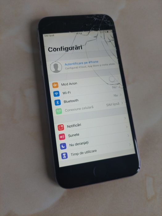 [6] Vând Apple iPhone 6 [spart] [cu bypass făcut] //poze reale