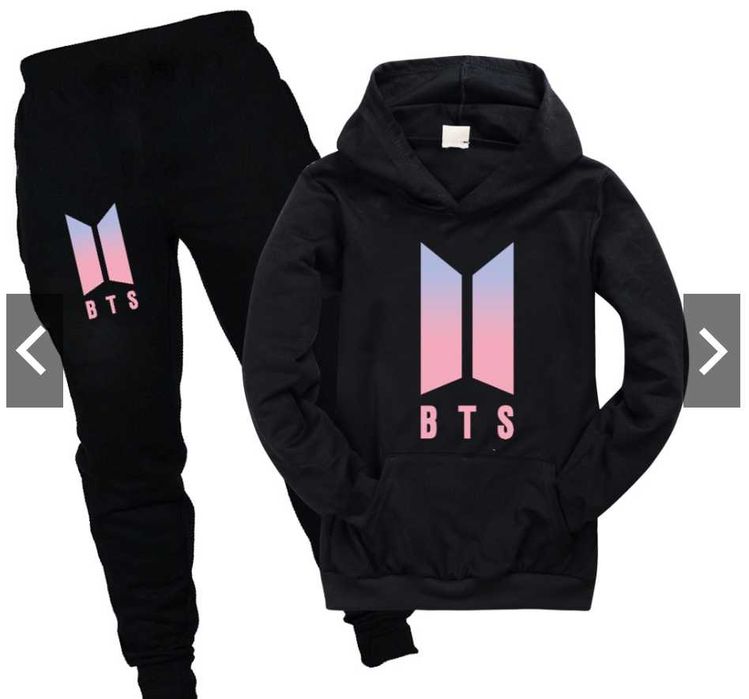 ДЕТСКИ и ДАМСКИ екипи, суичър и долнище BLACK PINK K-POP BTS, 10 цвята