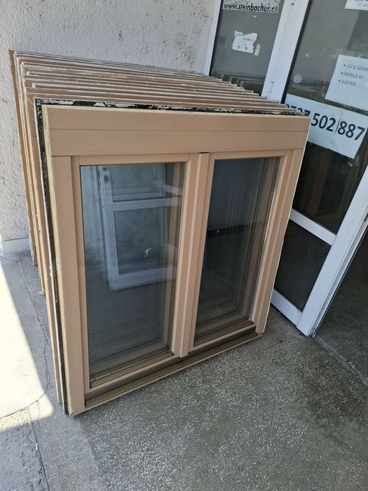 Geamuri termopan profil lemn oscilo Austria (9 buc)