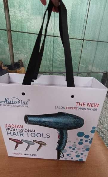 Фен для волос профес. Hairwins HW-6898, новый