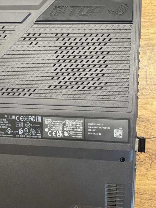 ASUS STRIX G15 игровой ноутбук