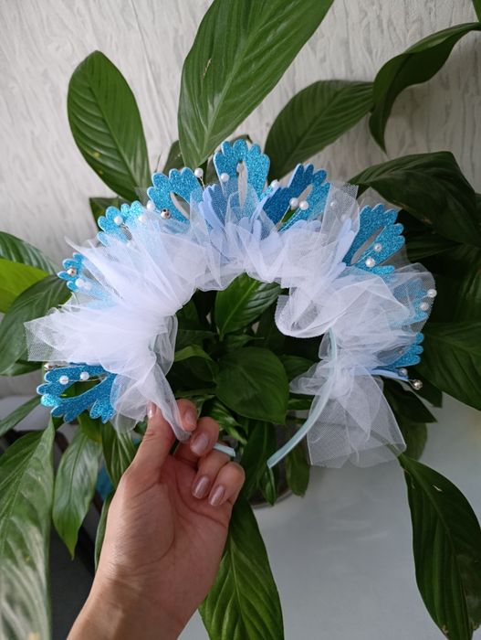 Ободок Снежинка на НГ