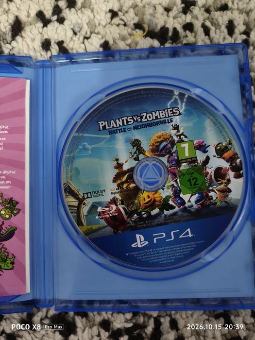 Plants vs Zombies Battle For Neighborville Ps4