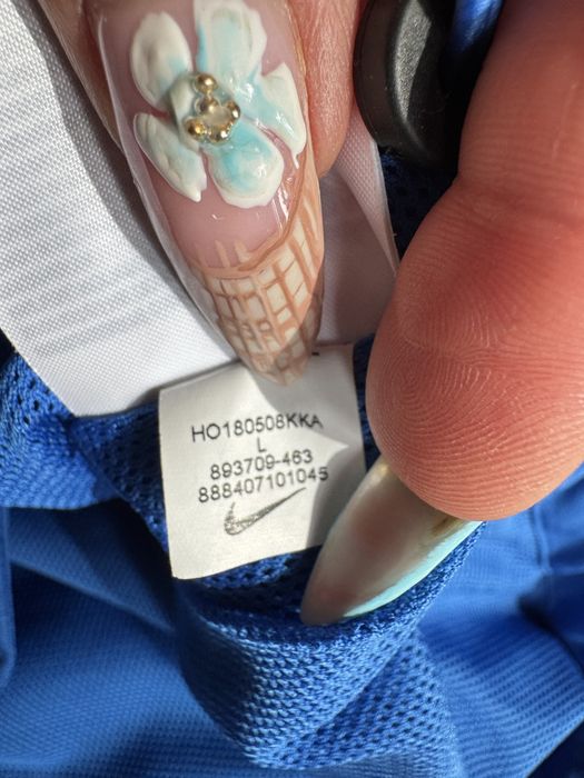 Мъжкa синя оригинална  горница Nike Dry Academy18 ! L