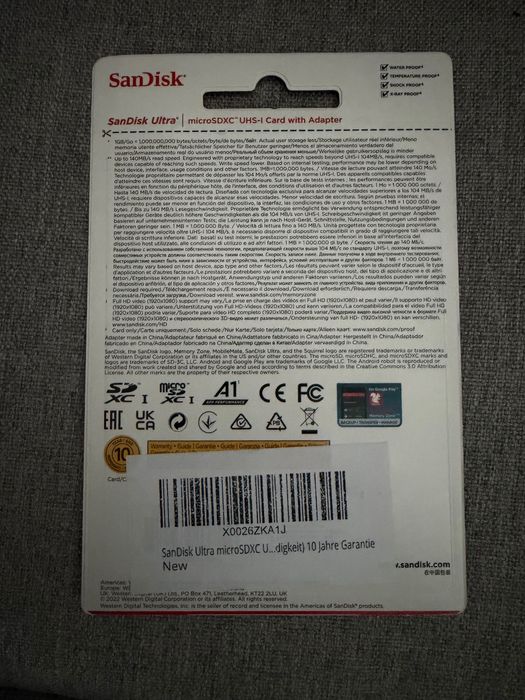 SanDisk  128 gb ultra nou