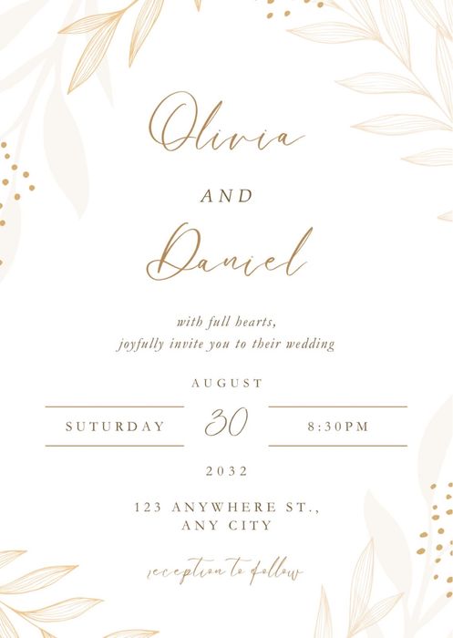 Пригласительные на мероприятия