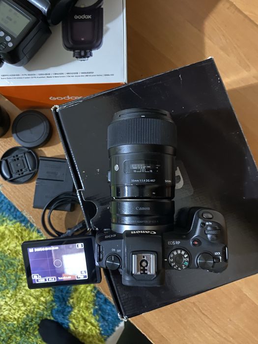 Canon RP 35 mm sigma 85 mm