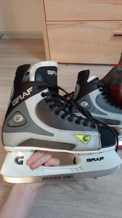 Коньки хоккейные graf super 101