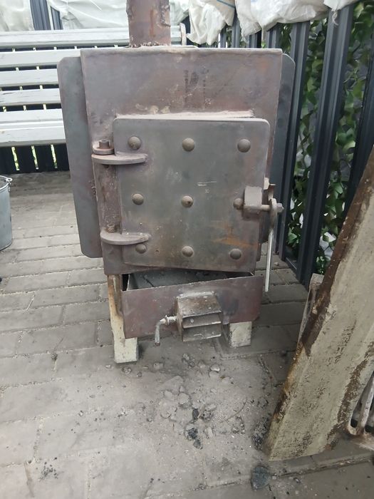 Печь для гаража металлическая бу