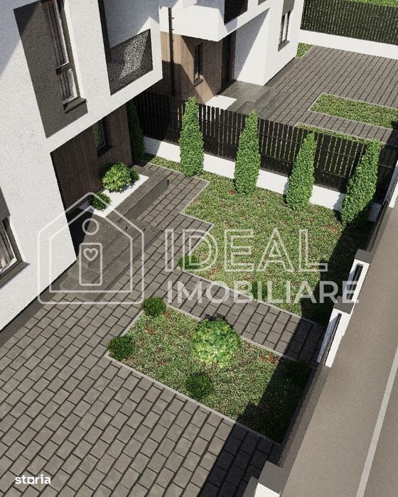 Casă individuală P + M – Șura Mare | 120 mp utili | 5 camere | Curte 2