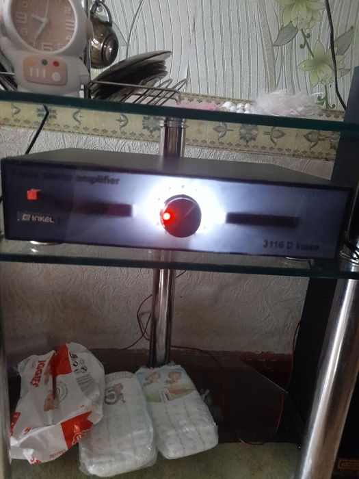 Продам усилитель и блок от муз центра