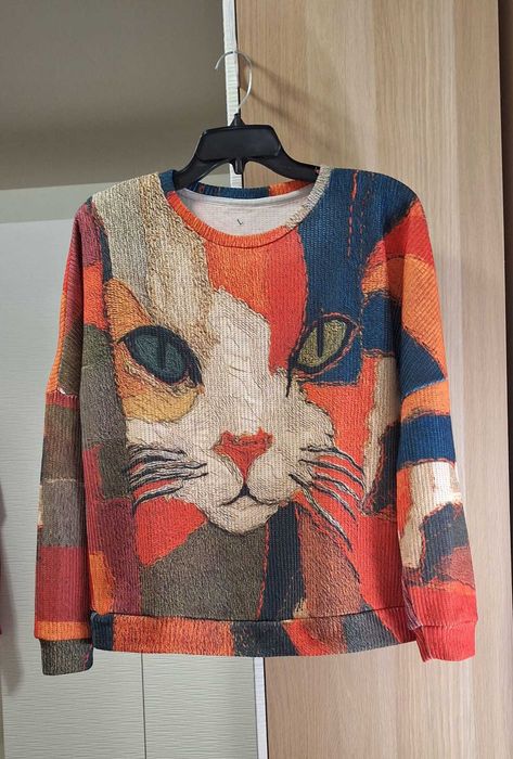Pulover femei  iubitor pisici