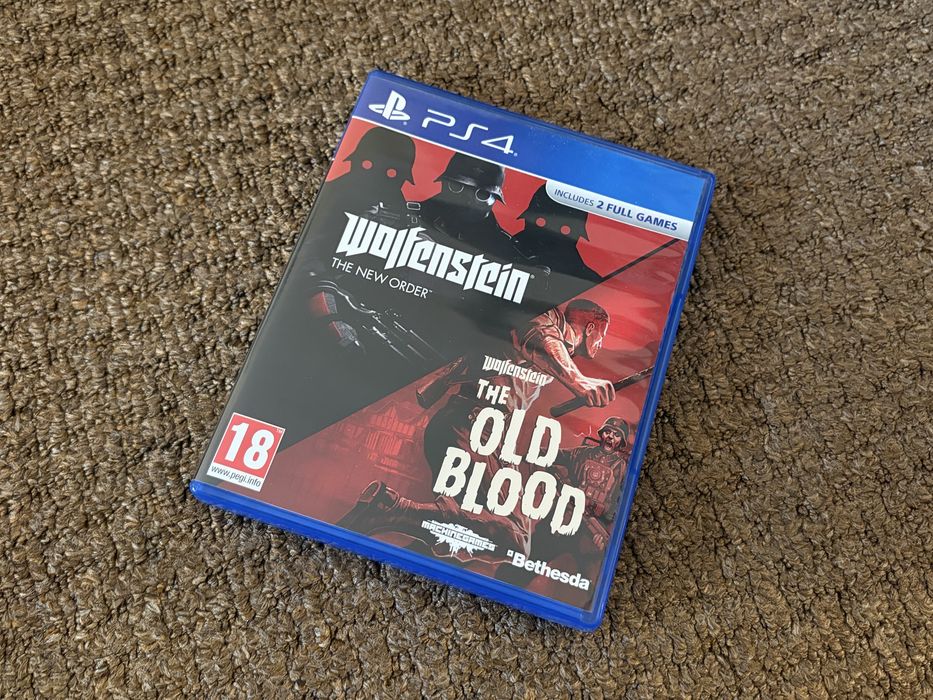 PS4 ИГРА | Wolfenstein The New Order + Old Blood