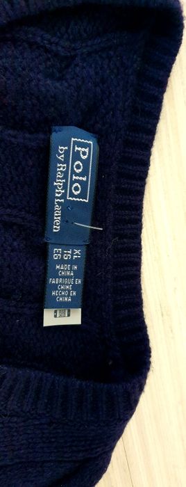 POLO Ralph Lauren Cable Wool /  Knit  XL НОВО ОРИГИНАЛ Дамска Жилетка