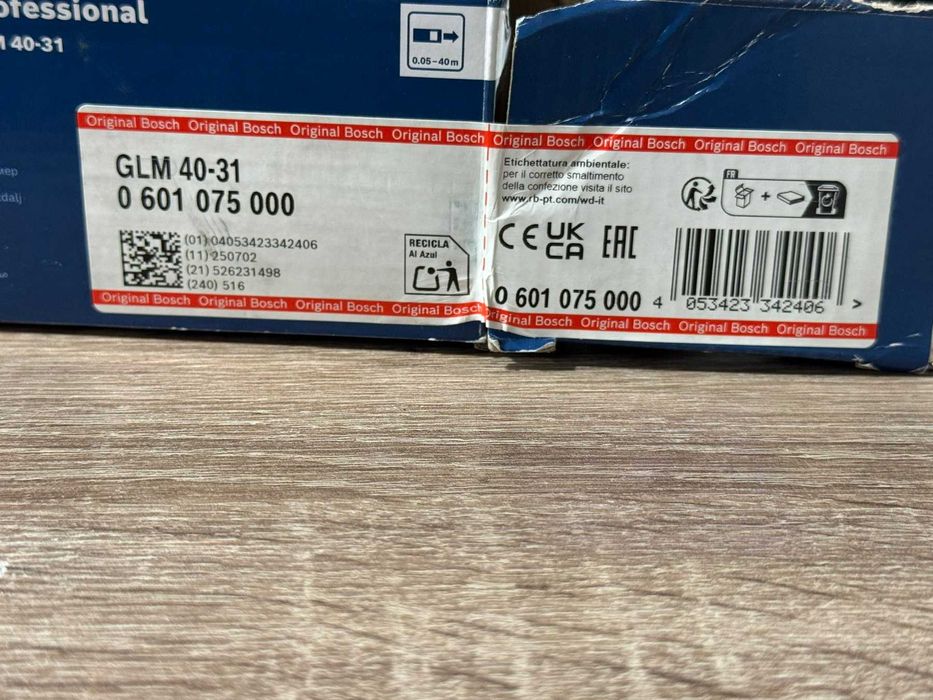 Лазерна ролетка BOSCH GLM 40-31
