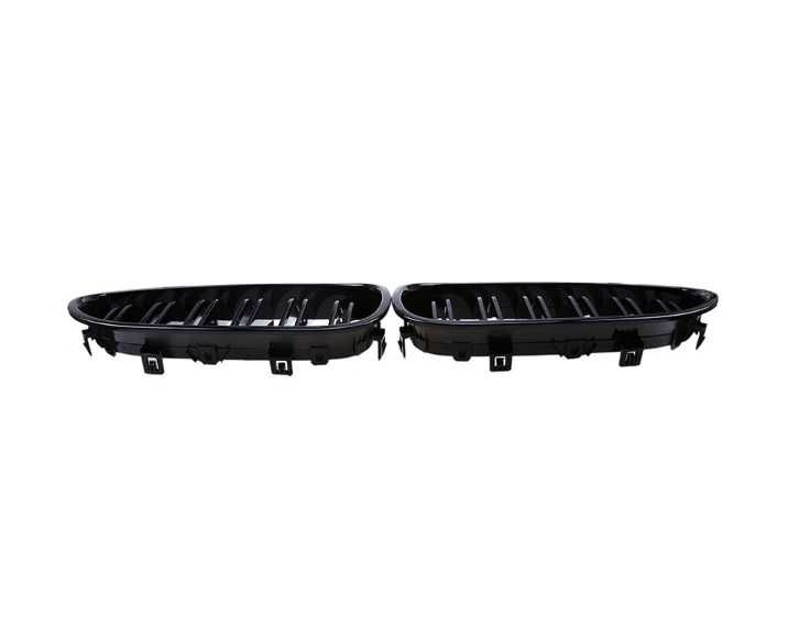 Двойни Бъбреци БМВ 5-Серия BMW E60 E61 Черен Гланц Лак М5 2003 - 2011