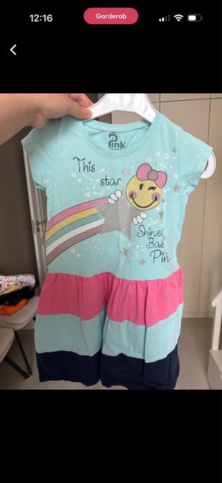 Платье из хлопка 110 см