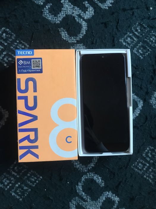 Tecno spark 8C Yangi xolatda
