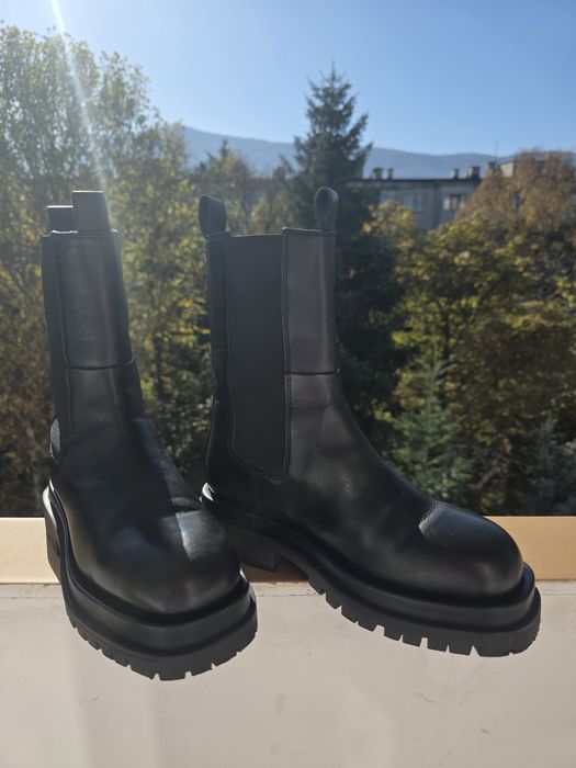 Reserved боти тип челси Естествена кожа