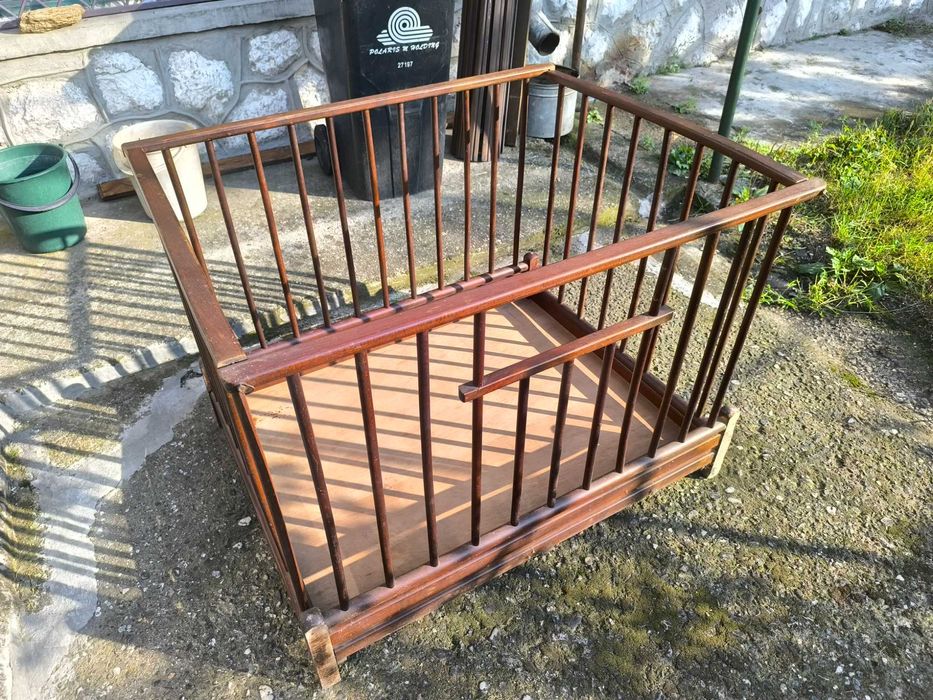 tarc copii pliabil din lemn