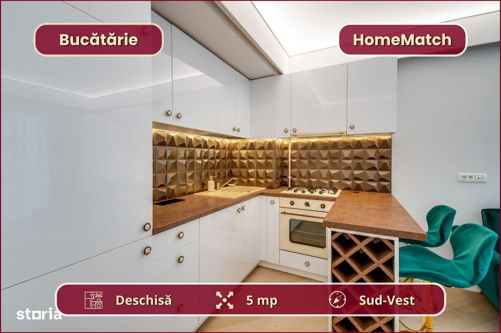 Cortina North || 2 Camere || Parcare subterană || Comision 0%