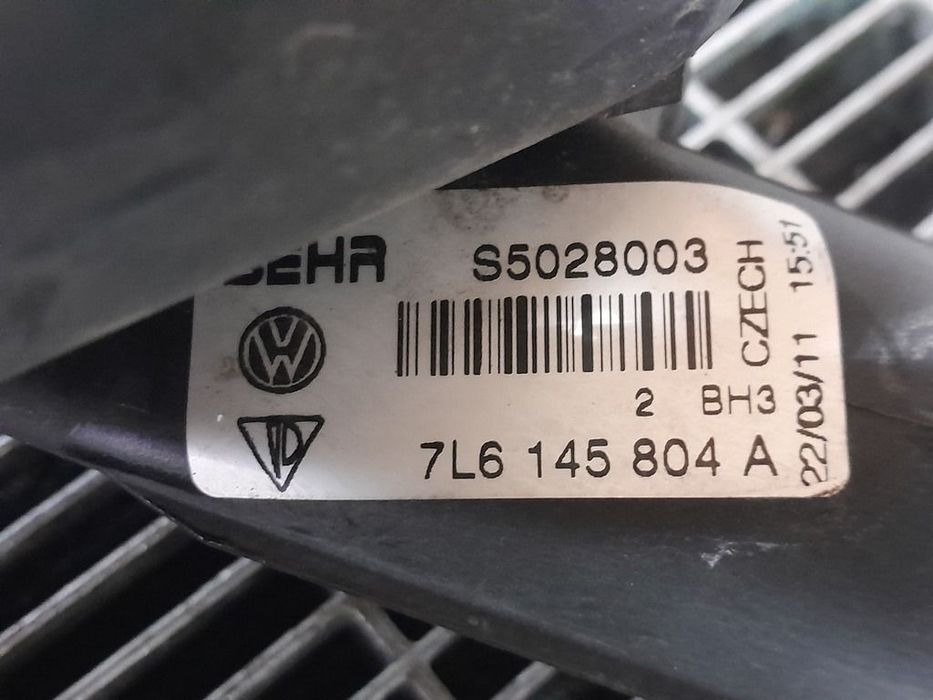 Radiator intercooler Volkswagen Touareg 7P 3.0 TDI 2010 - 2014 204CP 2967CC Automata ...