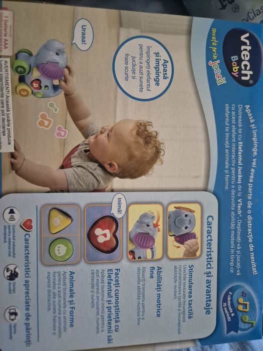 Vtech Elefantul jucăuș