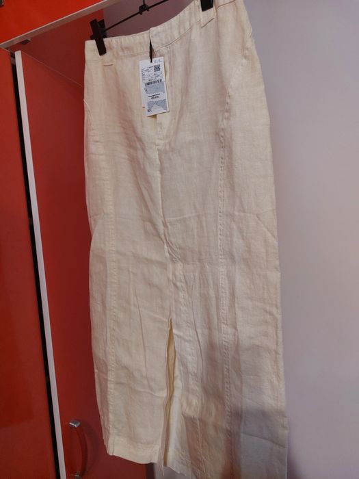 mango летняя женская двойка 100% лён