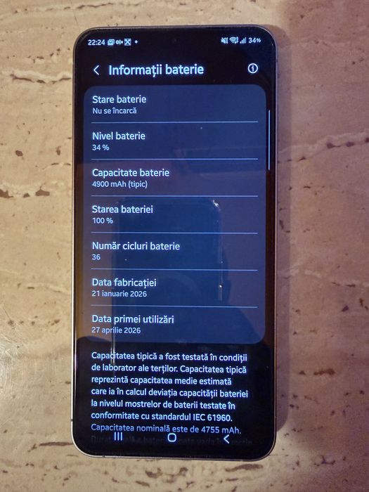 Samsung Galaxy S25FE 256GB ca nou