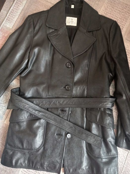 Дамско яке естествена кожа