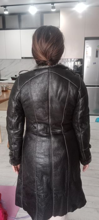 Дубленка зимний теплый