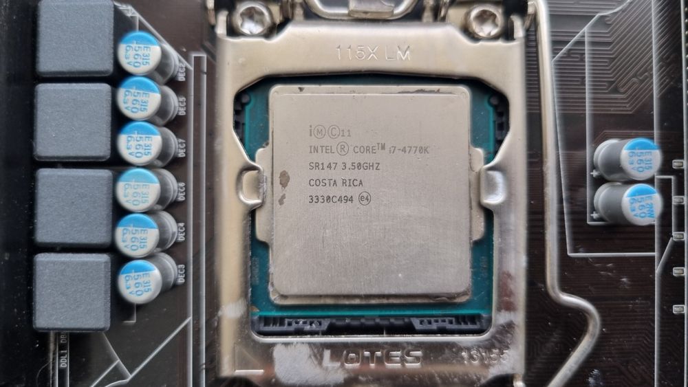 Kit placa de baza z87-hd3 + i7 4770k