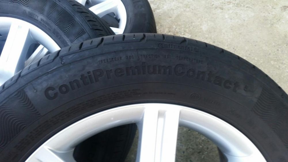 Jante aliaj + anvelope vara R 16