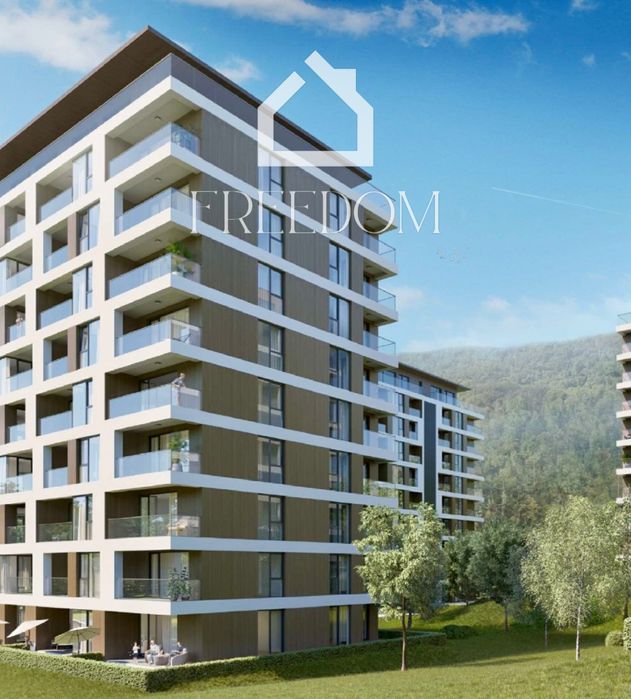 Двустайен апартамент в Ж/к Elysia Green, 115 000 евро