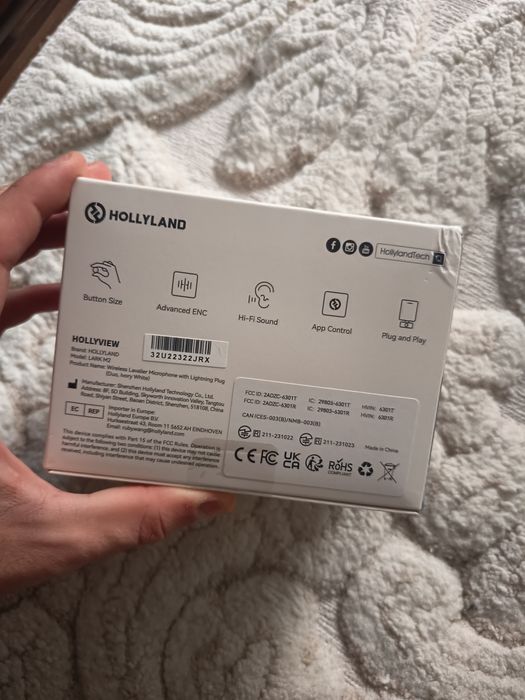 Hollyland lark m2 White