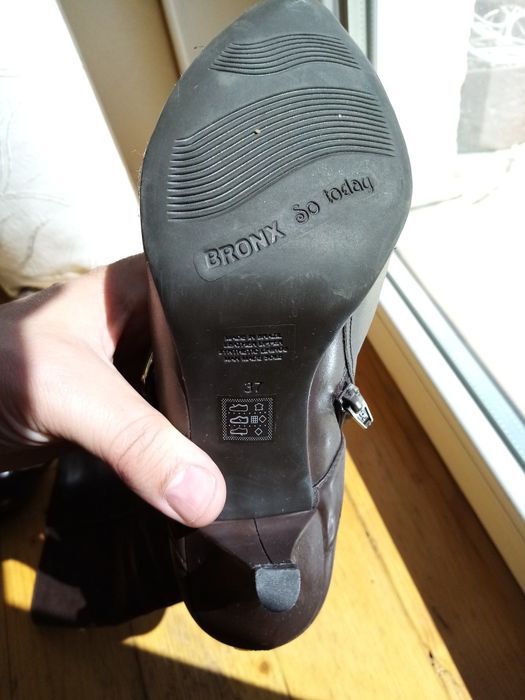 Дамски оригинални ботуши Bronx , естествена кожа