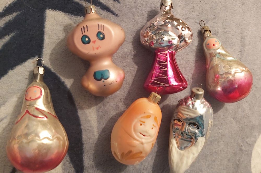 Советские елочные игрушки