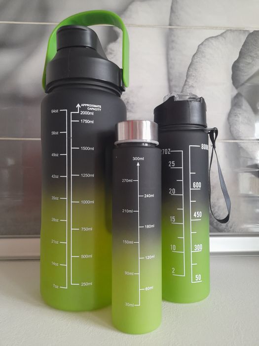 Мотивираща бутилка 3в1