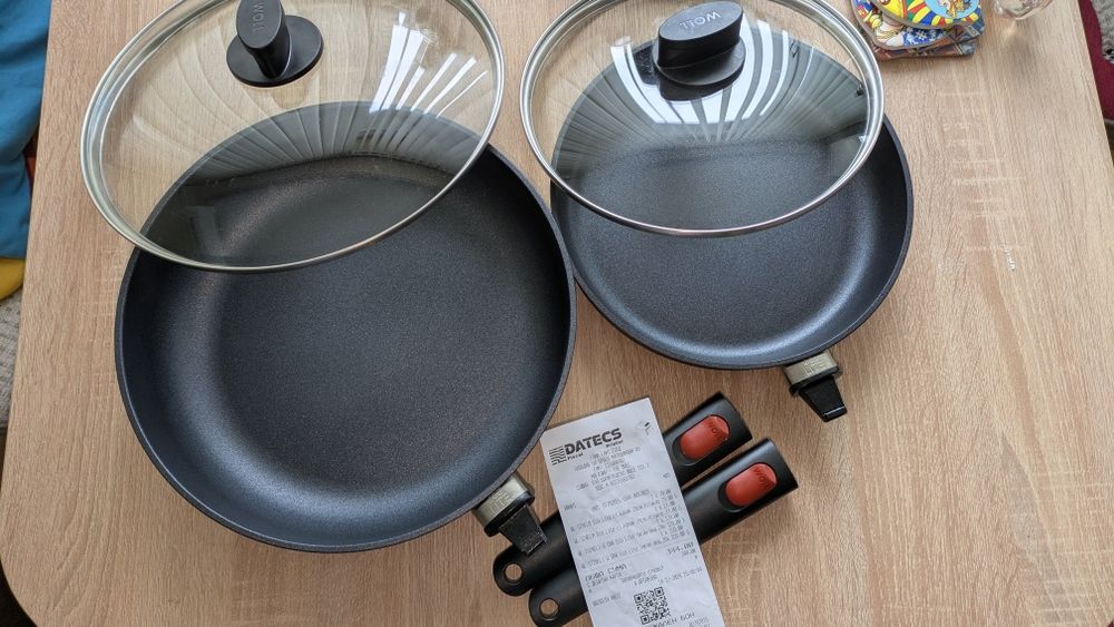 Тигани Еко Лайт с капаци и модуларни дръжки