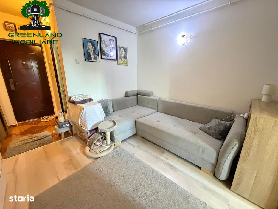 Garsoniera renovata si mobilata, etaj 3/4, Alexandru cel Bun
