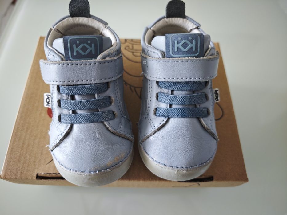 Боси детски кожени обувки Колев и Колев barefoot