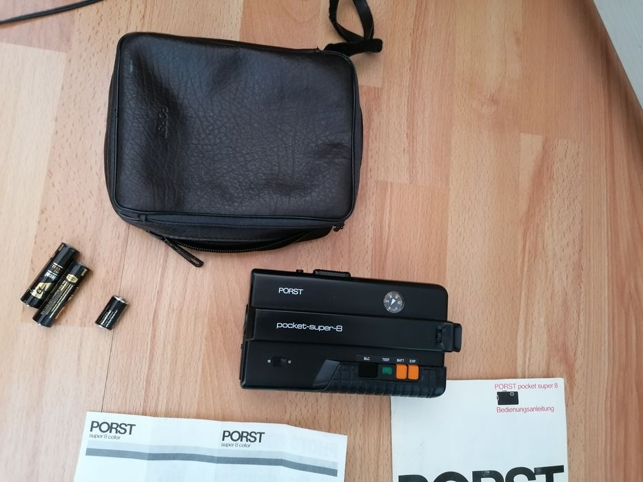Camera de filmat  veche 1979 Japan Porst super 8 pocket