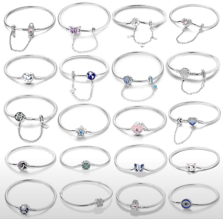 Скидка! Pandora браслет серебро 925 пробы